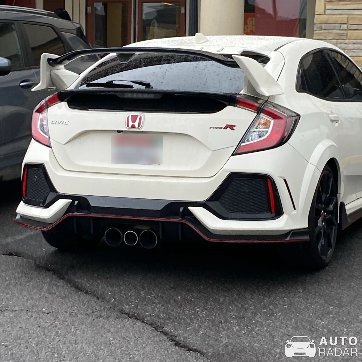 Honda Civic Type R FK8 spotted in Pigeon Forge, United States