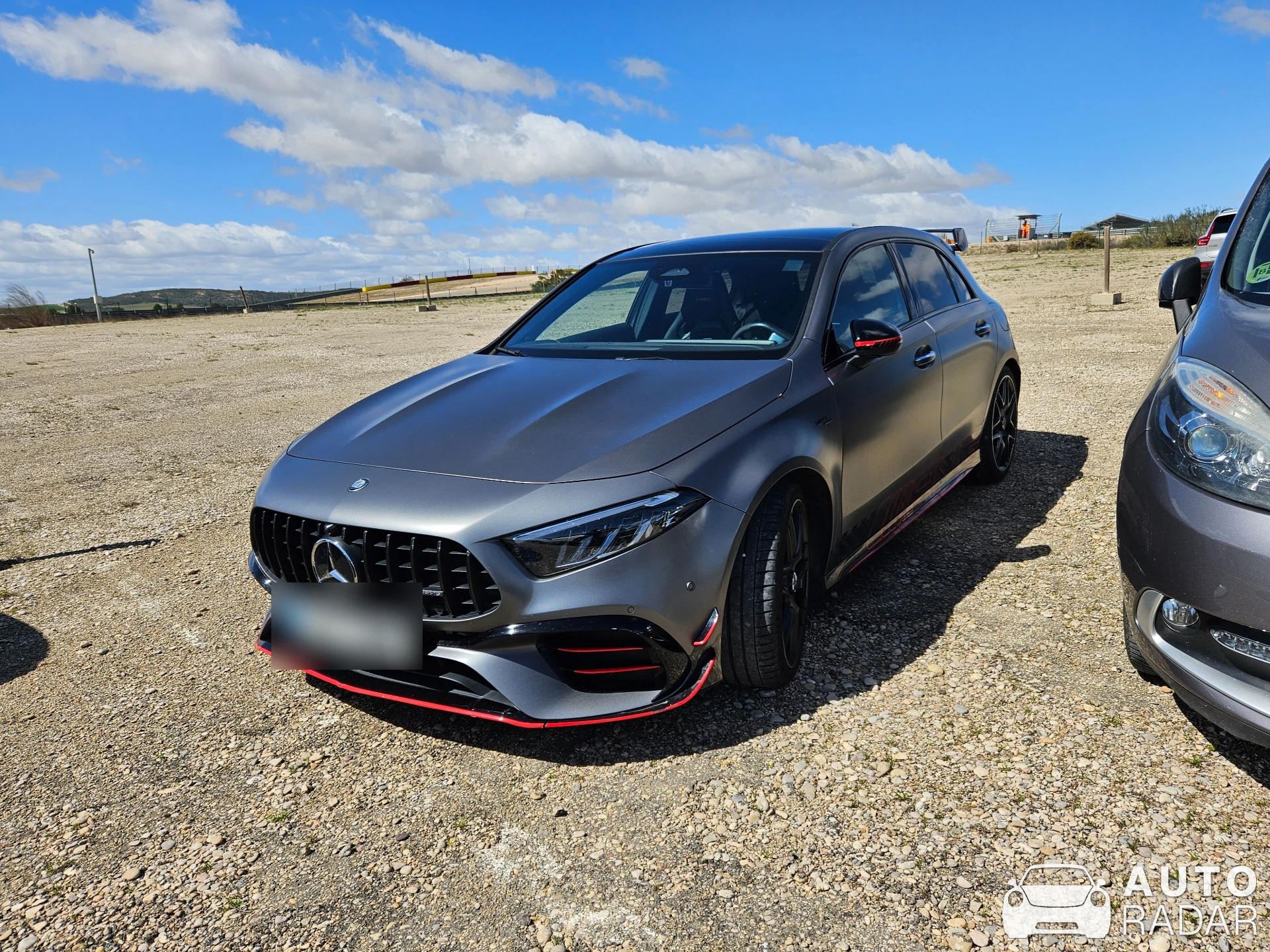 Mercedes-AMG A 45 S W177 2023 Street Style Edition spotted in Alcañiz