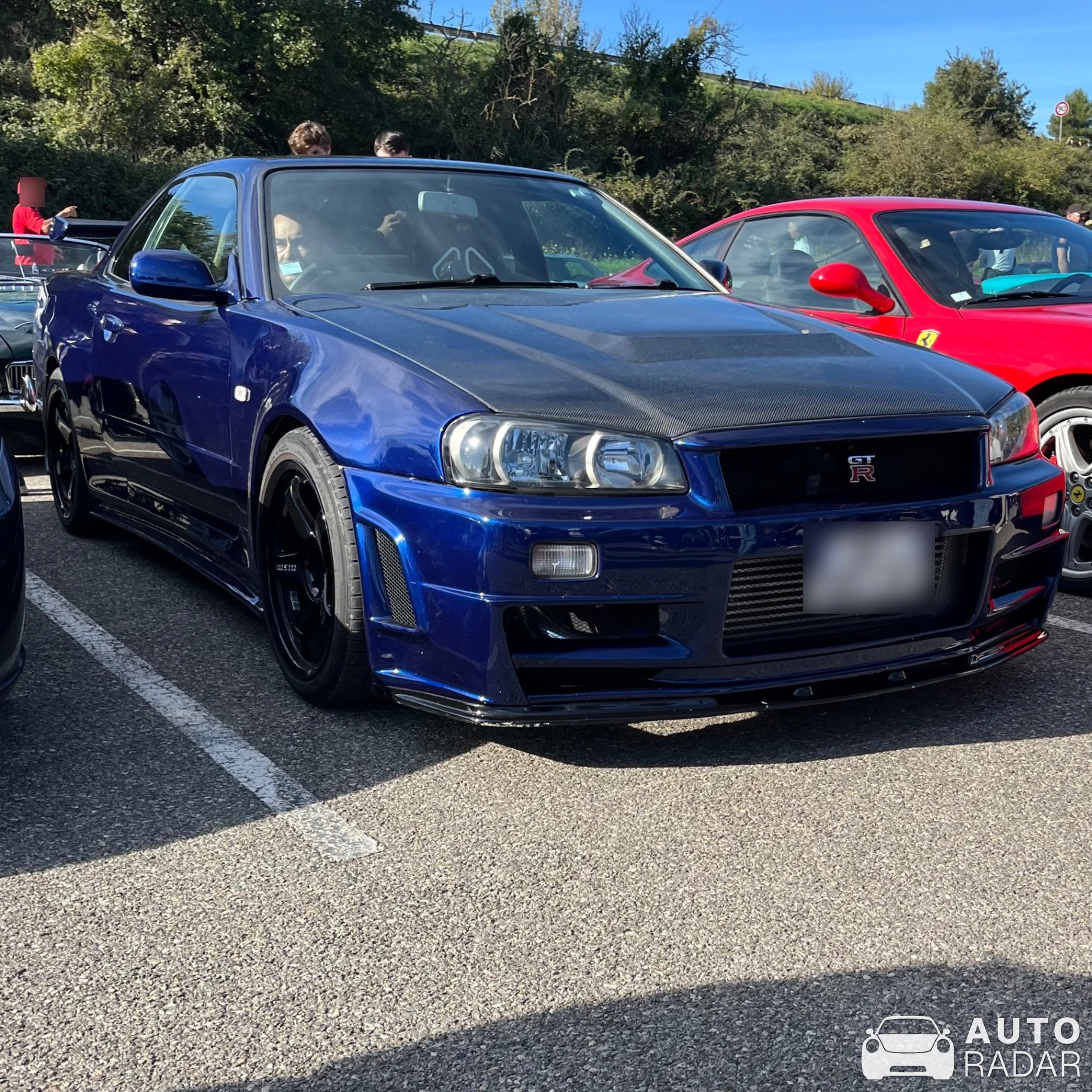 Nissan Skyline R34 GT-R spotted in Bouc-Bel-Air, France