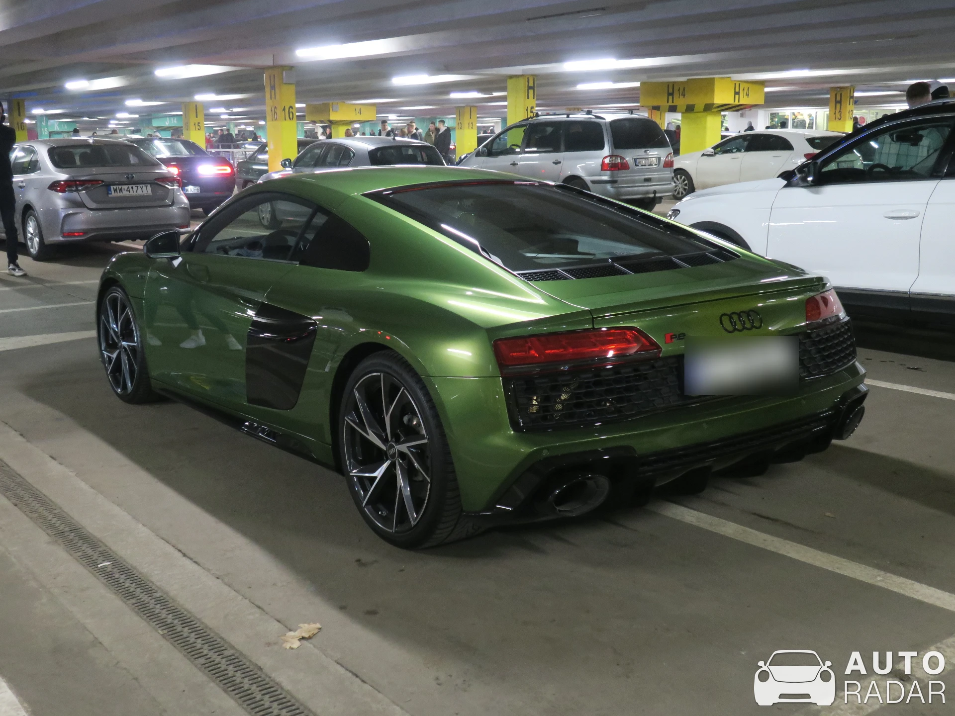 Audi R8 V10 2020 RWD spotted in Warszawa, Poland