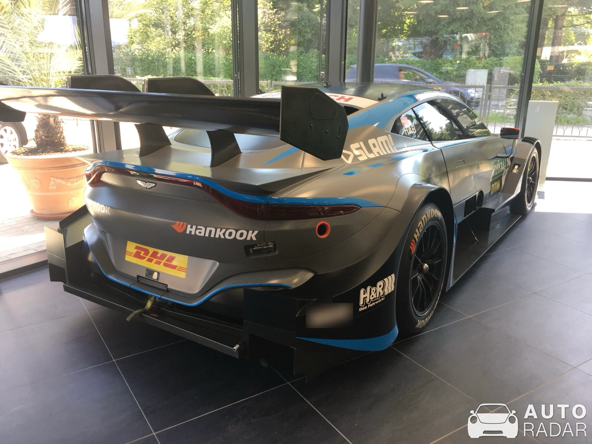 Aston Martin Vantage DTM spotted in Velden am Wörthersee
