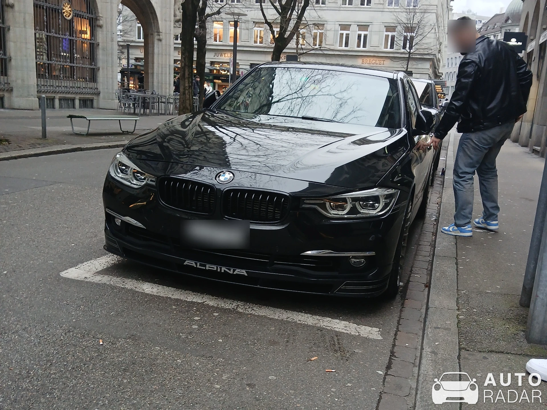 Alpina B3 S BiTurbo Coupé spotted in Zürich