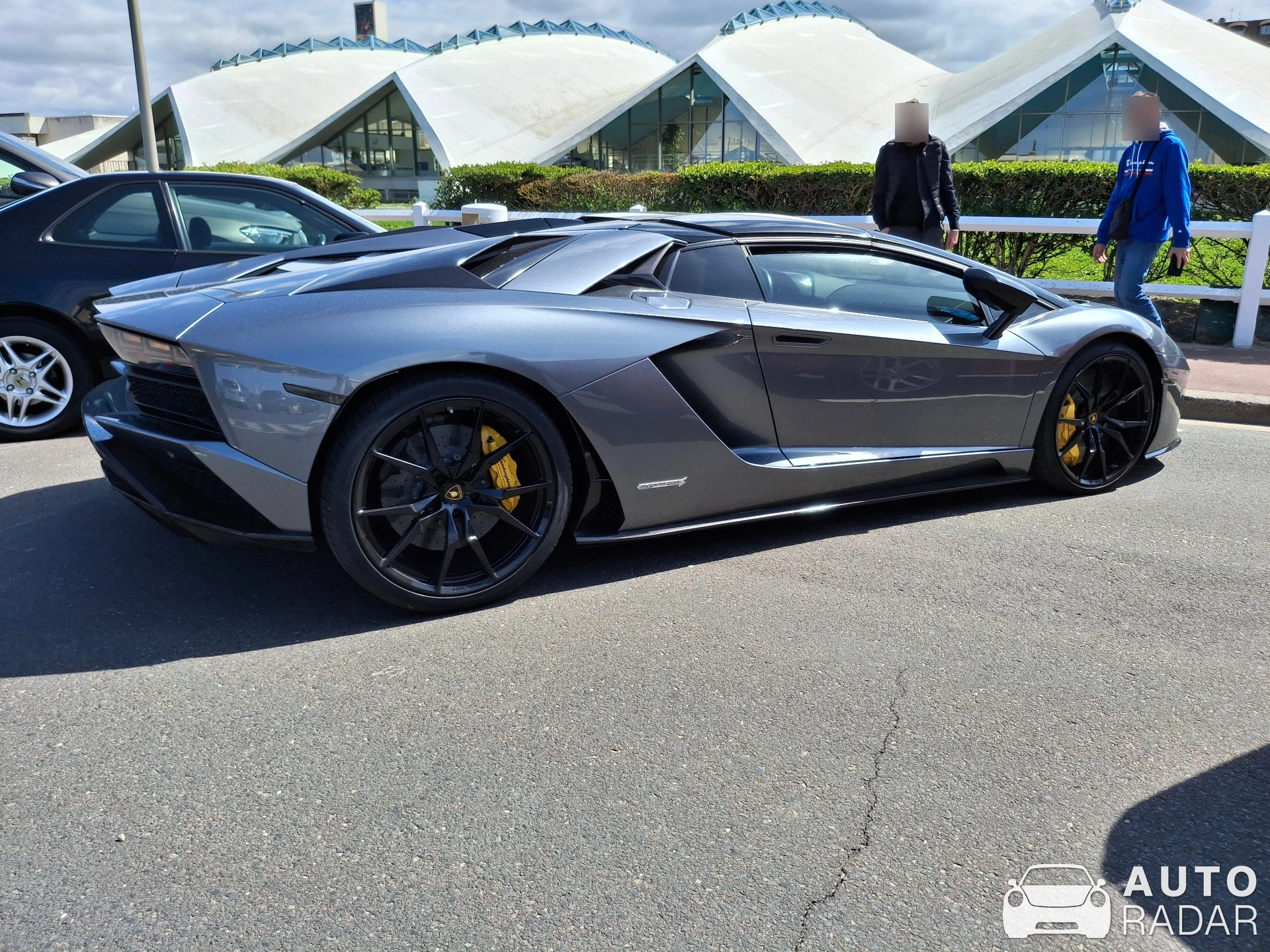 Lamborghini Aventador S LP740-4 Roadster spotted in Deauville, France