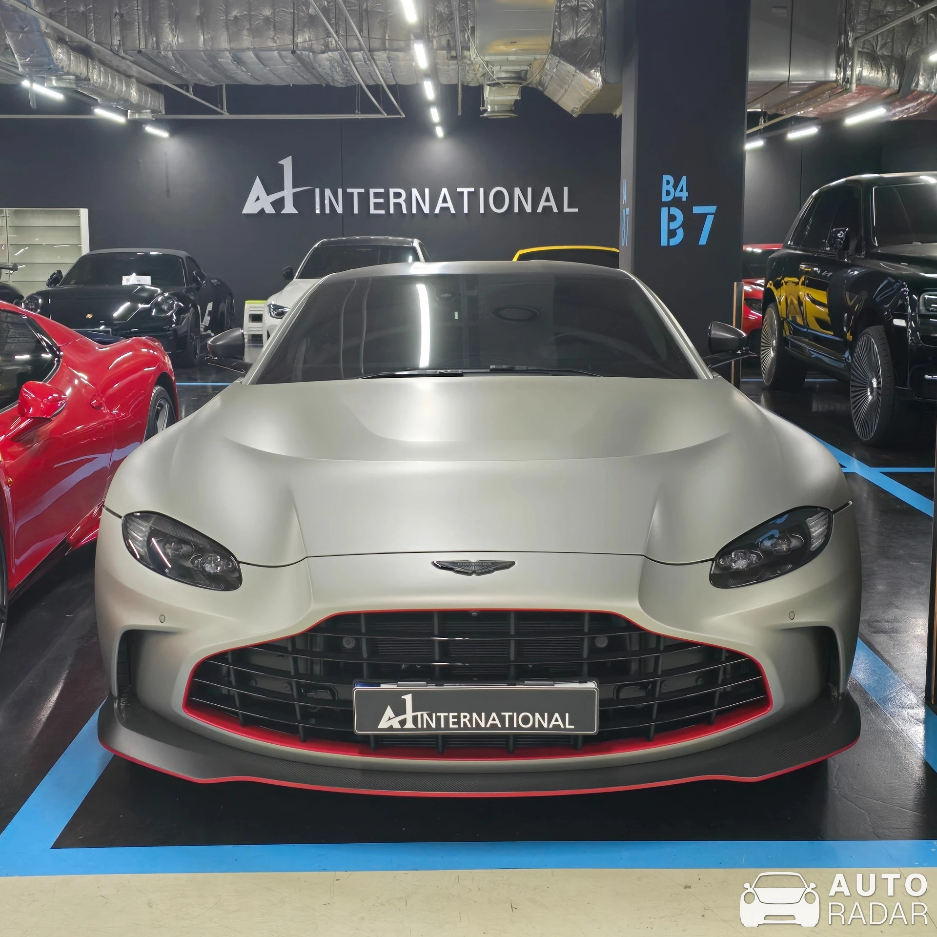 Aston Martin V8 Vantage 2018 British Edition spotted in Seocho District, South Korea