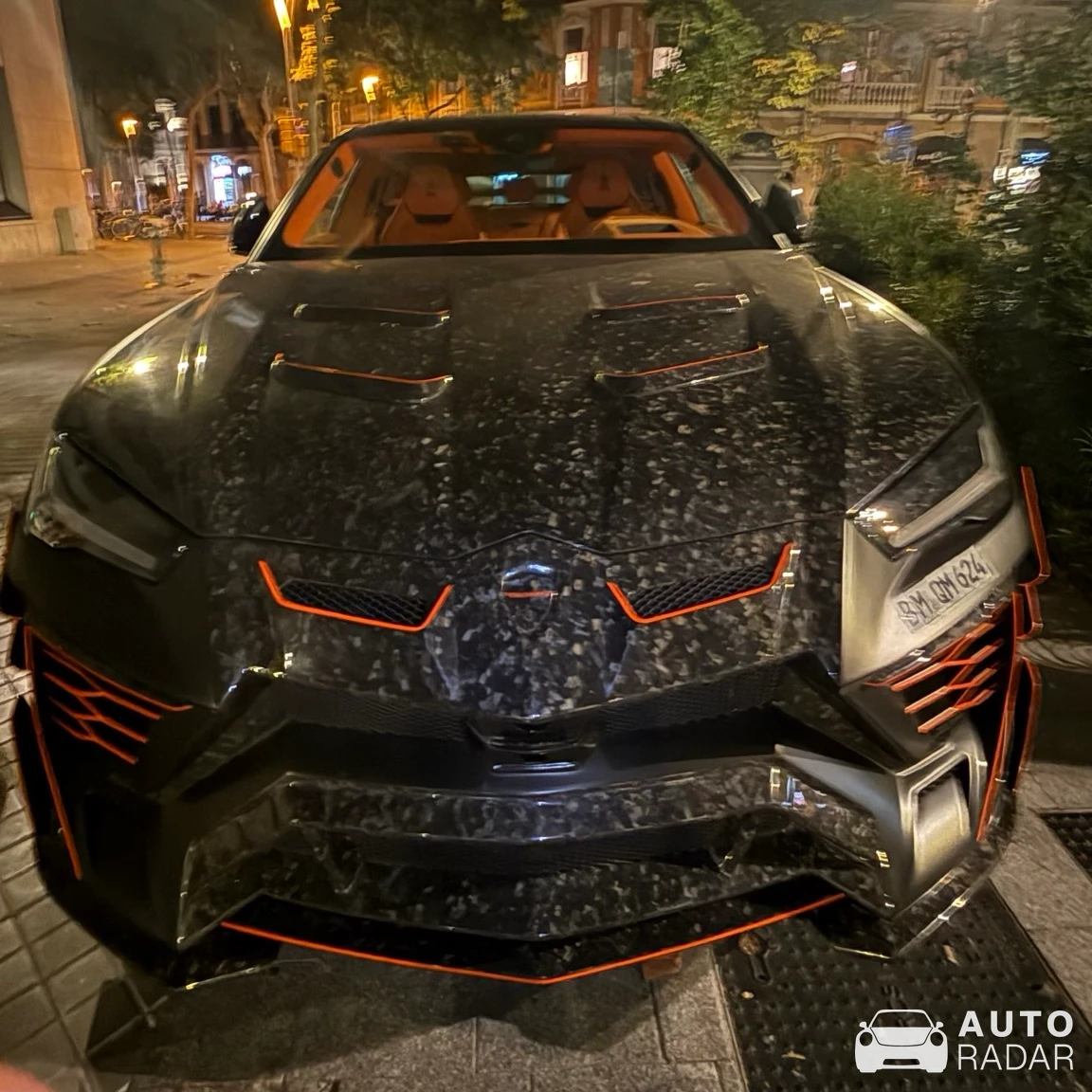 Lamborghini Urus Mansory Venatus Evo S spotted in Barcelona, Španielsko