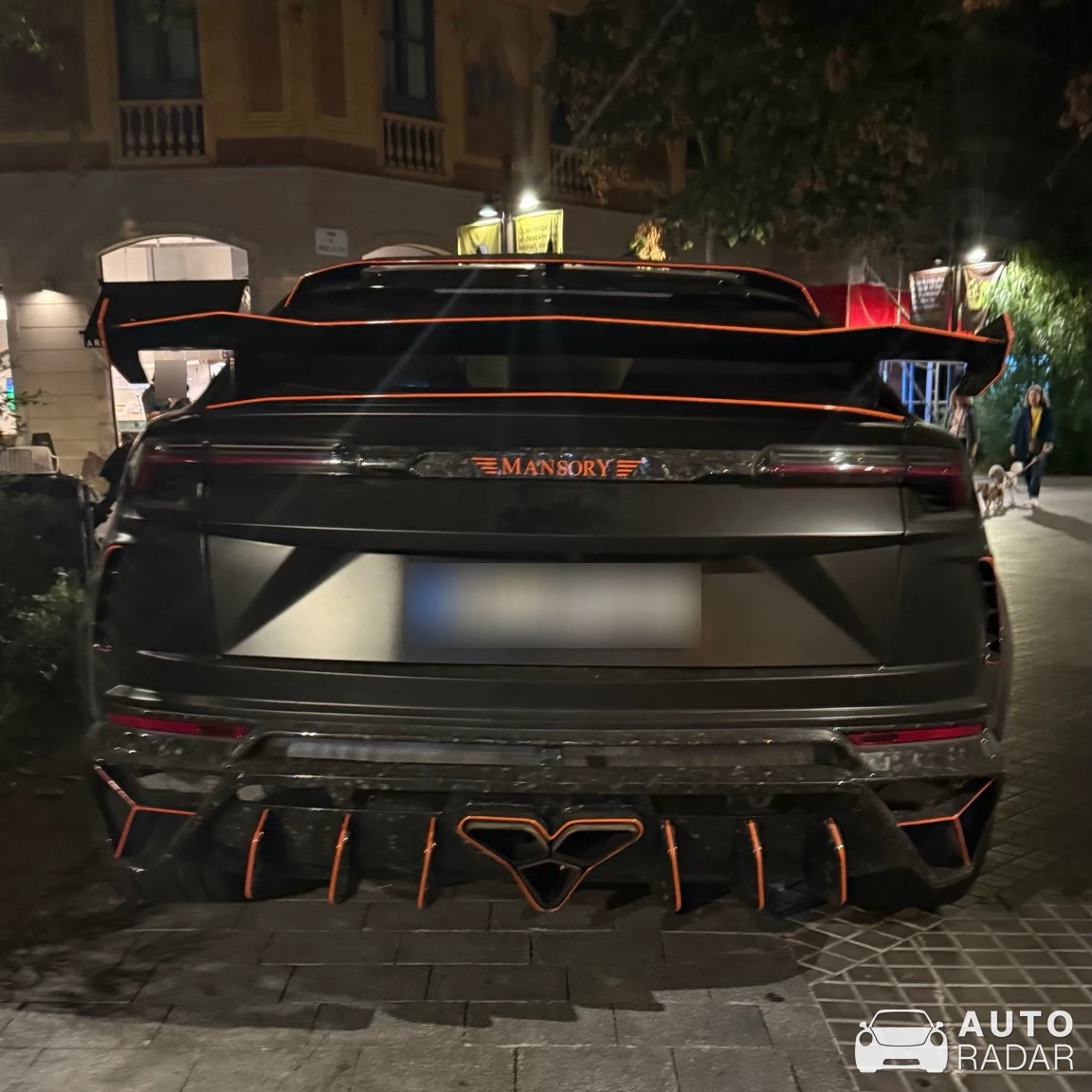 Lamborghini Urus Mansory Venatus Evo S spotted in Barcelona