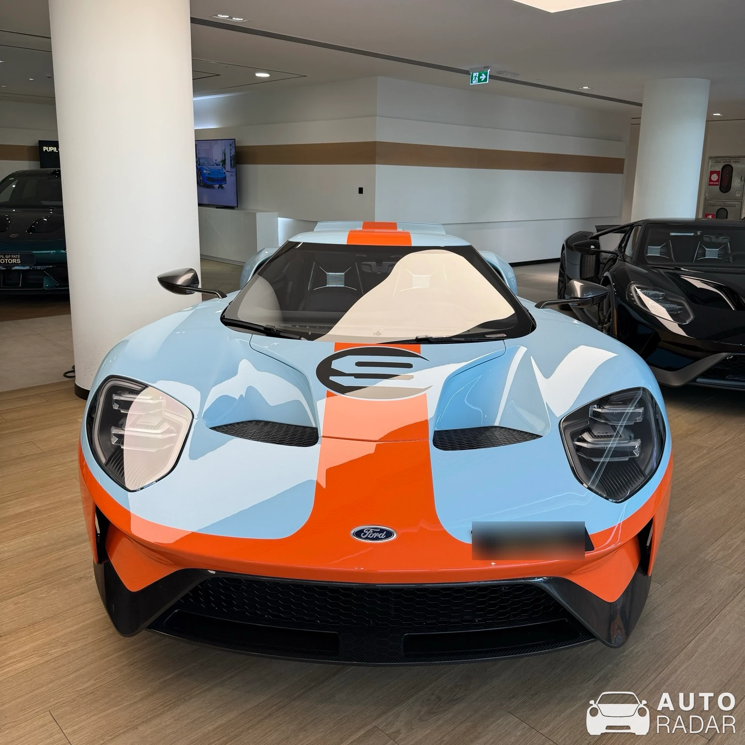Ford GT MkII Heritage Edition spotted in Dubai