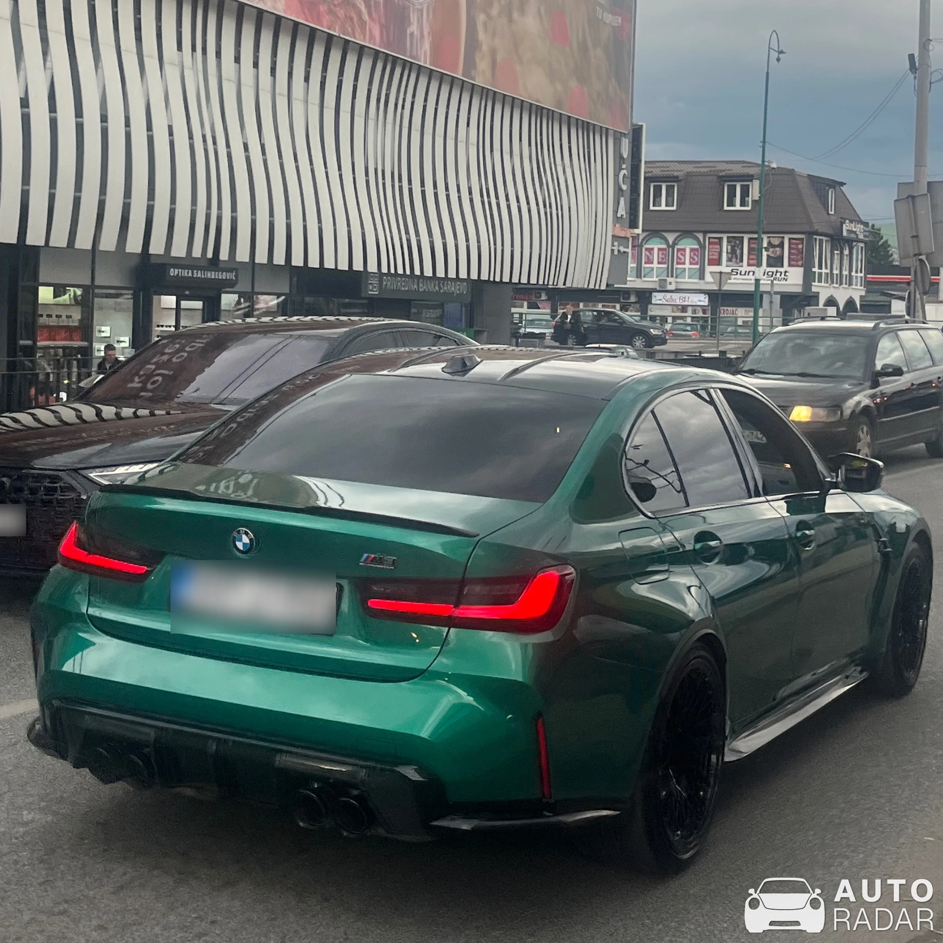 BMW M3 G80 Sedan Competition 2025 spotted in Ilidža