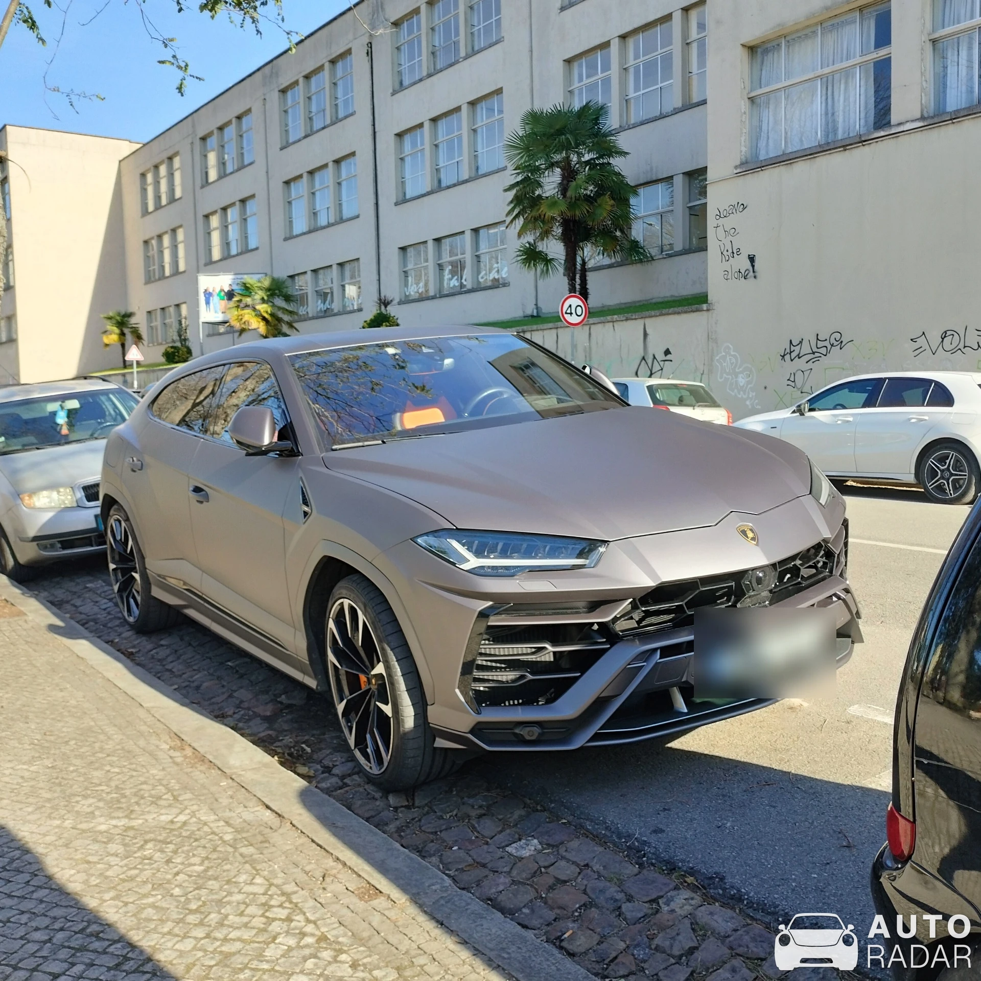 Lamborghini Urus spotted in Coimbra, Portugal