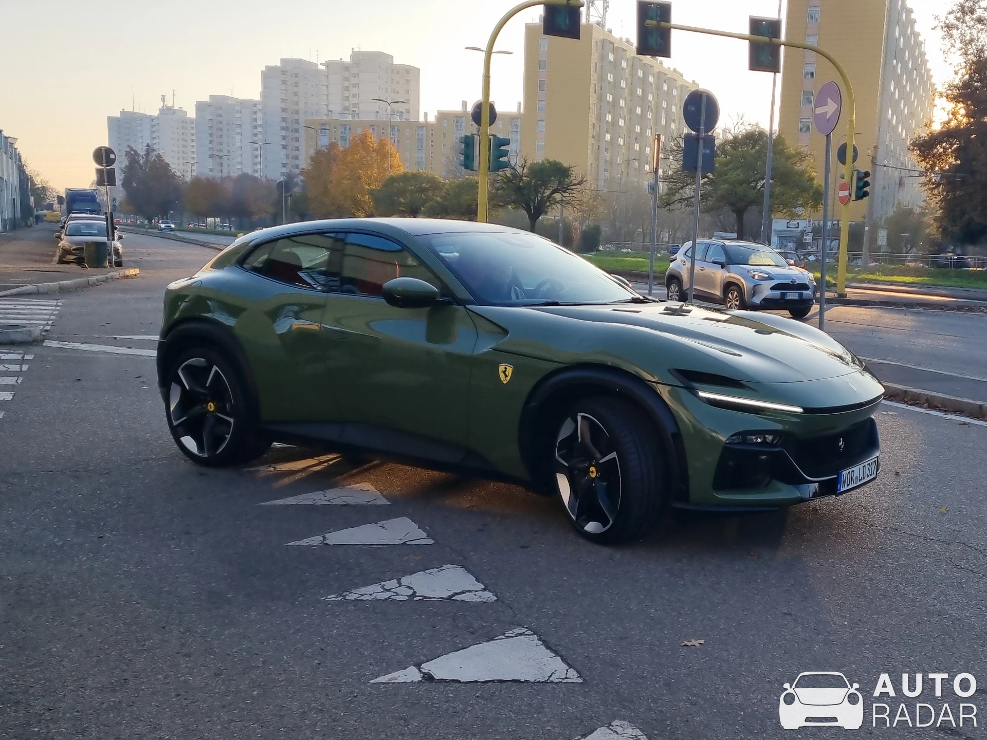 Ferrari Purosangue spotted in Città metropolitana di Milano, Italia