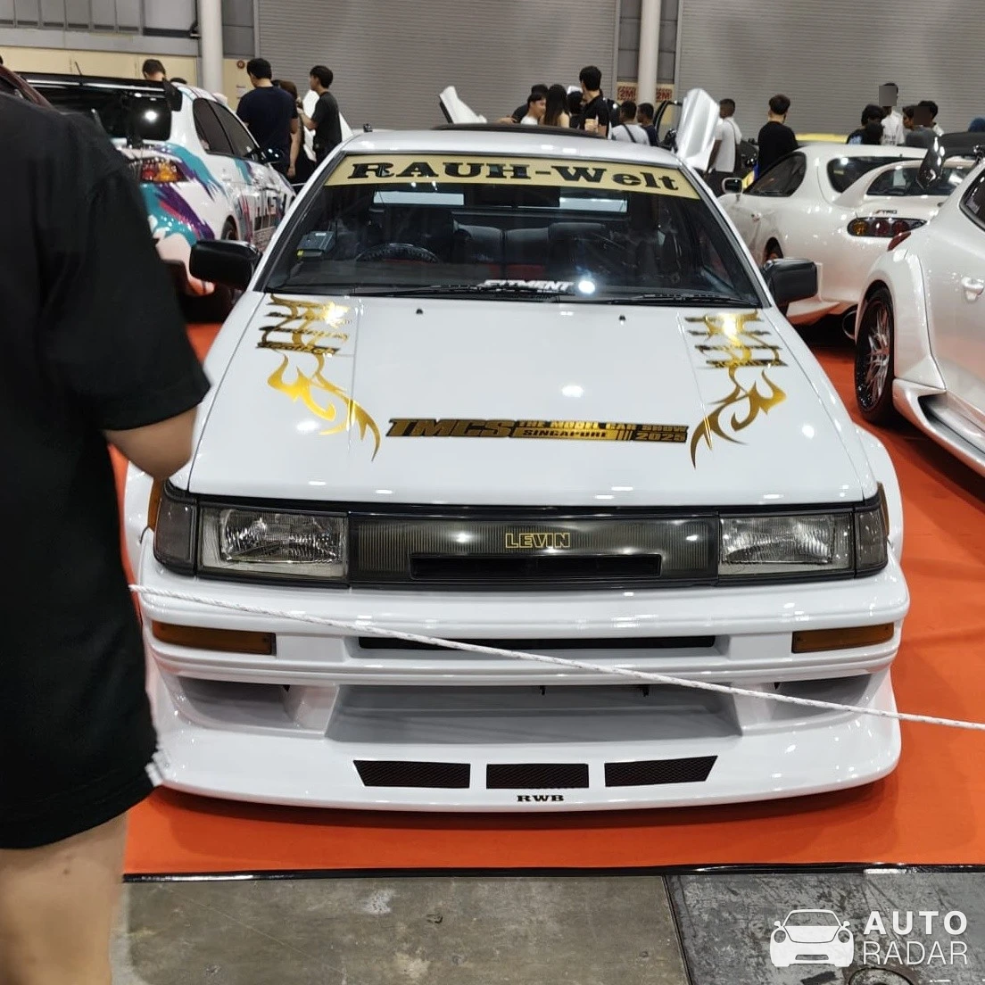 Toyota AE86 RWB spotted in Singapore