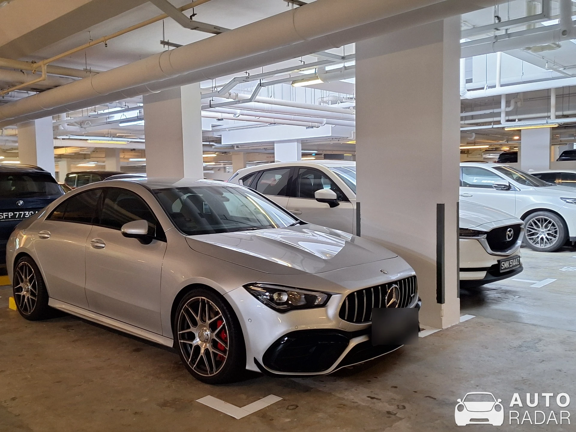 Mercedes-AMG CLA 45 C118 spotted in Singapore, Singapore