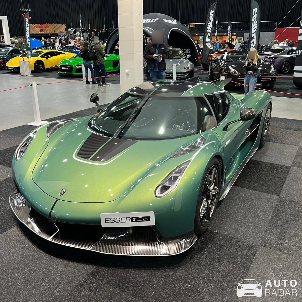 Koenigsegg Jesko Absolut spotted in Wervik, België