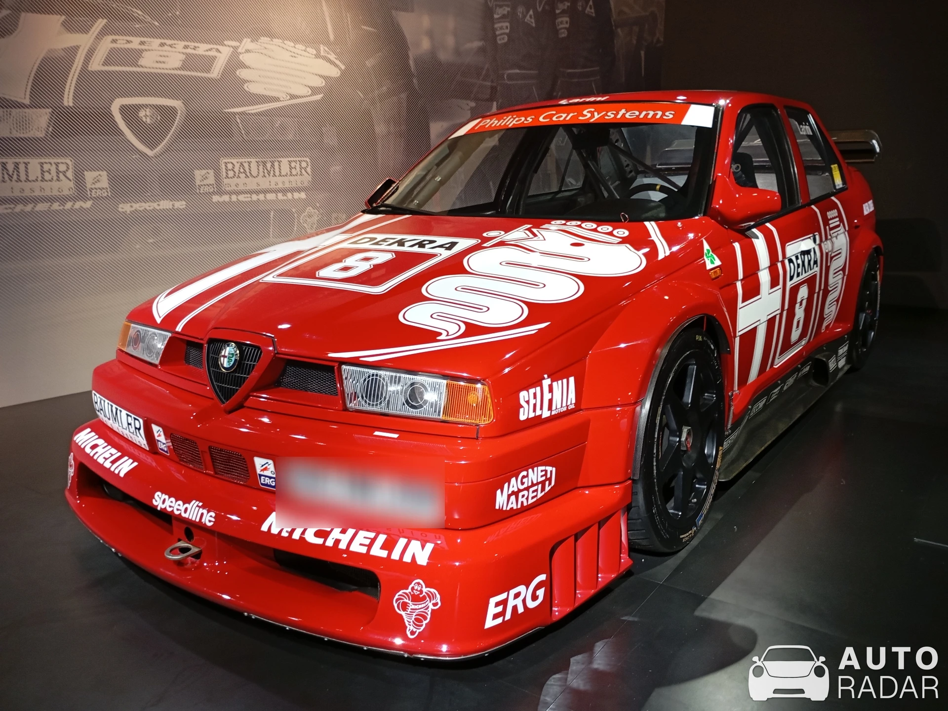 Alfa Romeo 155 V6 TI spotted in Milano