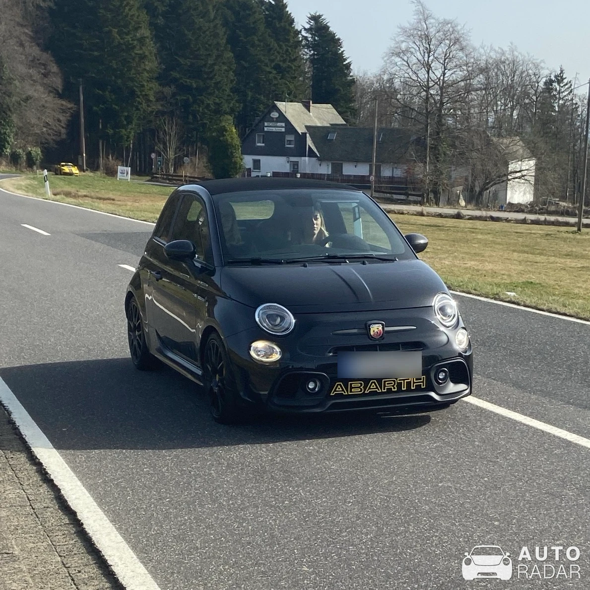 Abarth 595C Competizione spotted in Nürburg