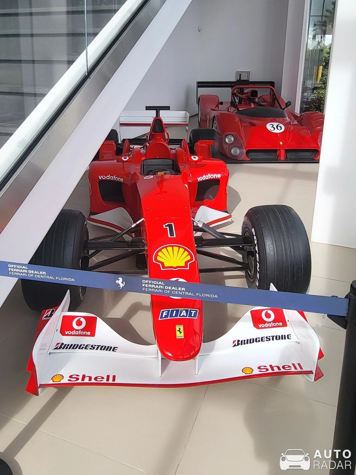 Ferrari F2003-GA spotted in Orlando, United States