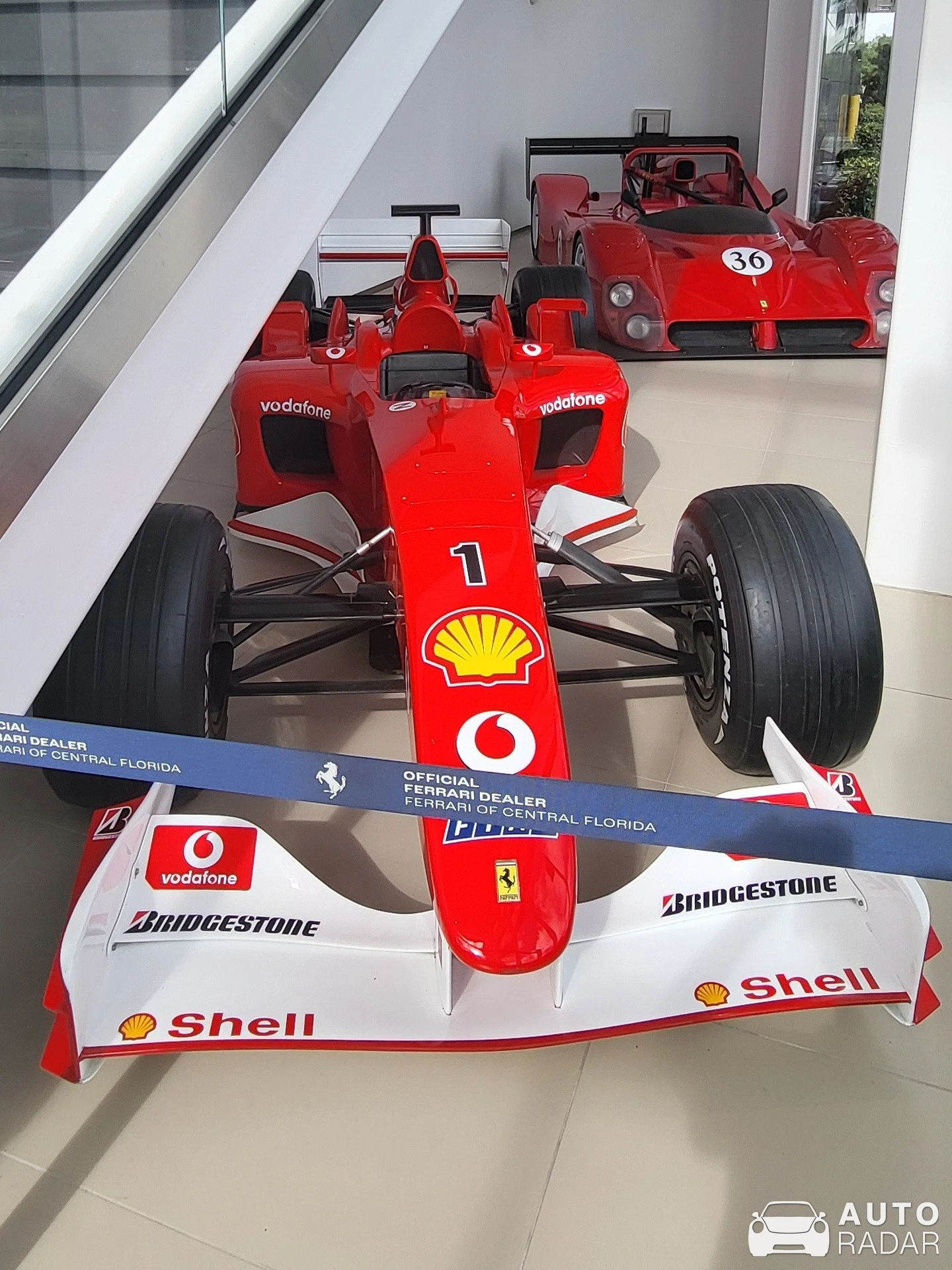 Ferrari F2003-GA spotted in Orlando
