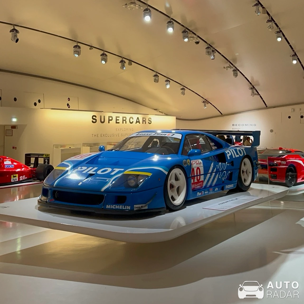 Ferrari F40 LM Michelotto spotted in Modena