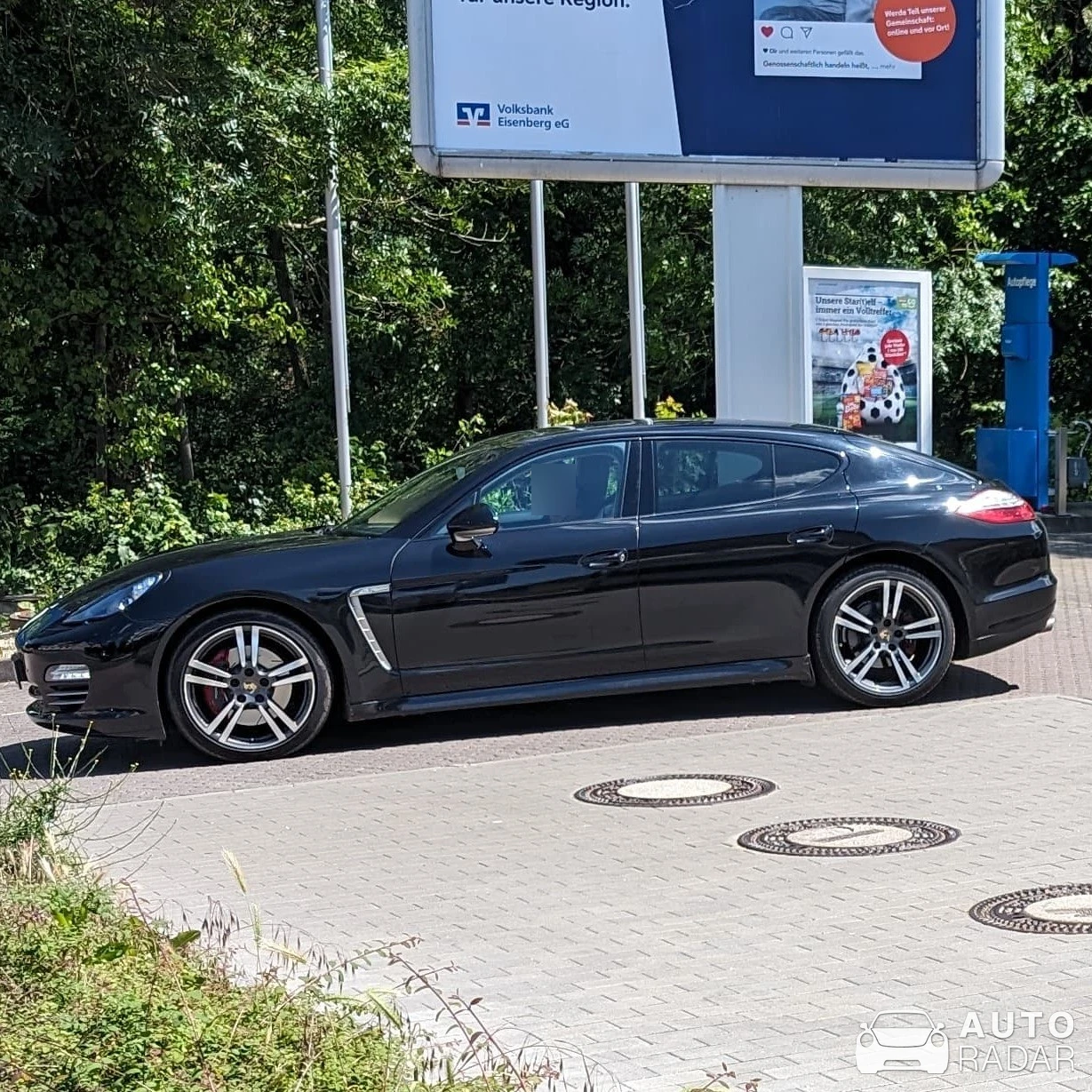 Porsche 970 Panamera Turbo spotted in Eisenberg, Germany