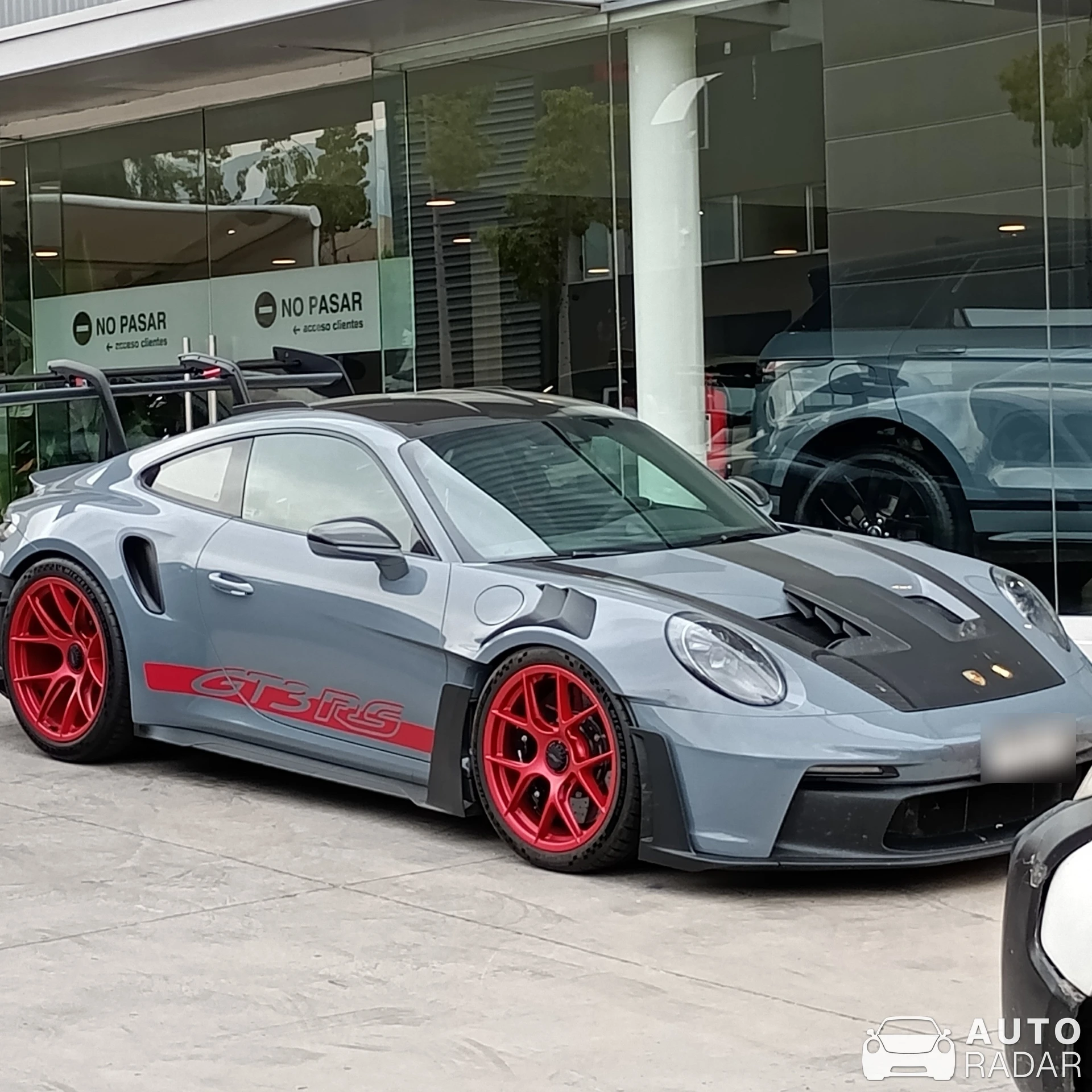 Porsche 992 GT3 RS MkI spotted in Lo Barnechea, Chile