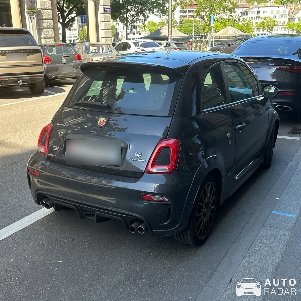 Abarth 595 Competizione spotted in Zürich