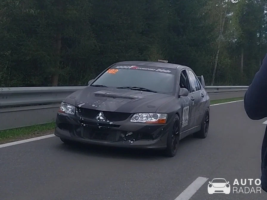 Mitsubishi Lancer Evolution IX spotted in Semriach, Austria