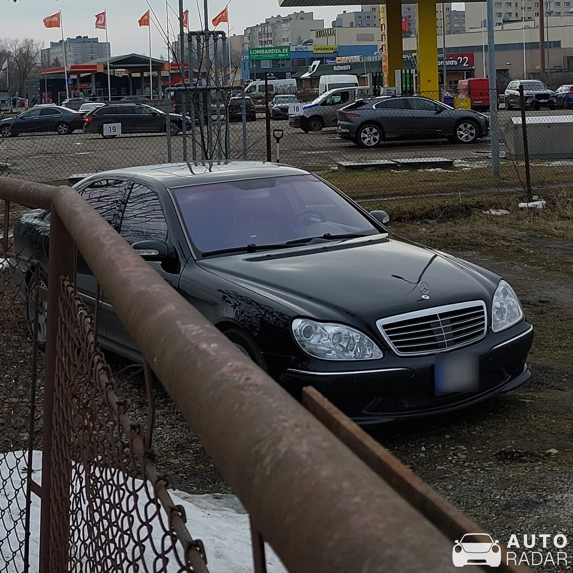 Mercedes-Benz S 55 AMG W220 spotted in Tallinn
