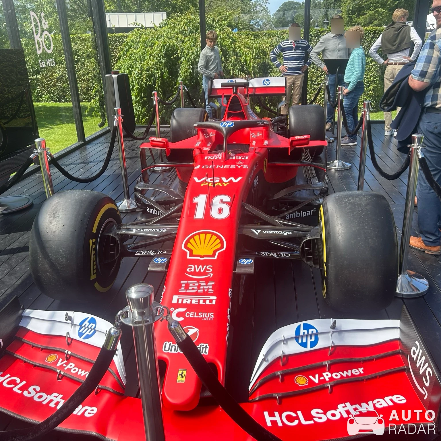 Ferrari SF21 spotted in Båstad