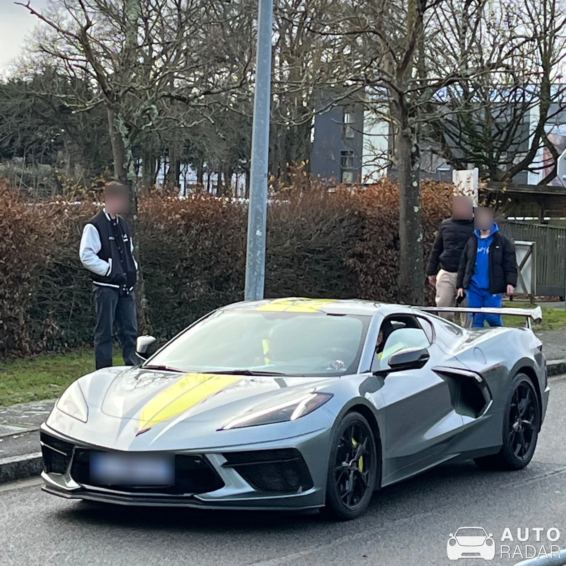 Chevrolet Corvette C8 spotted in Orvault, Franţa