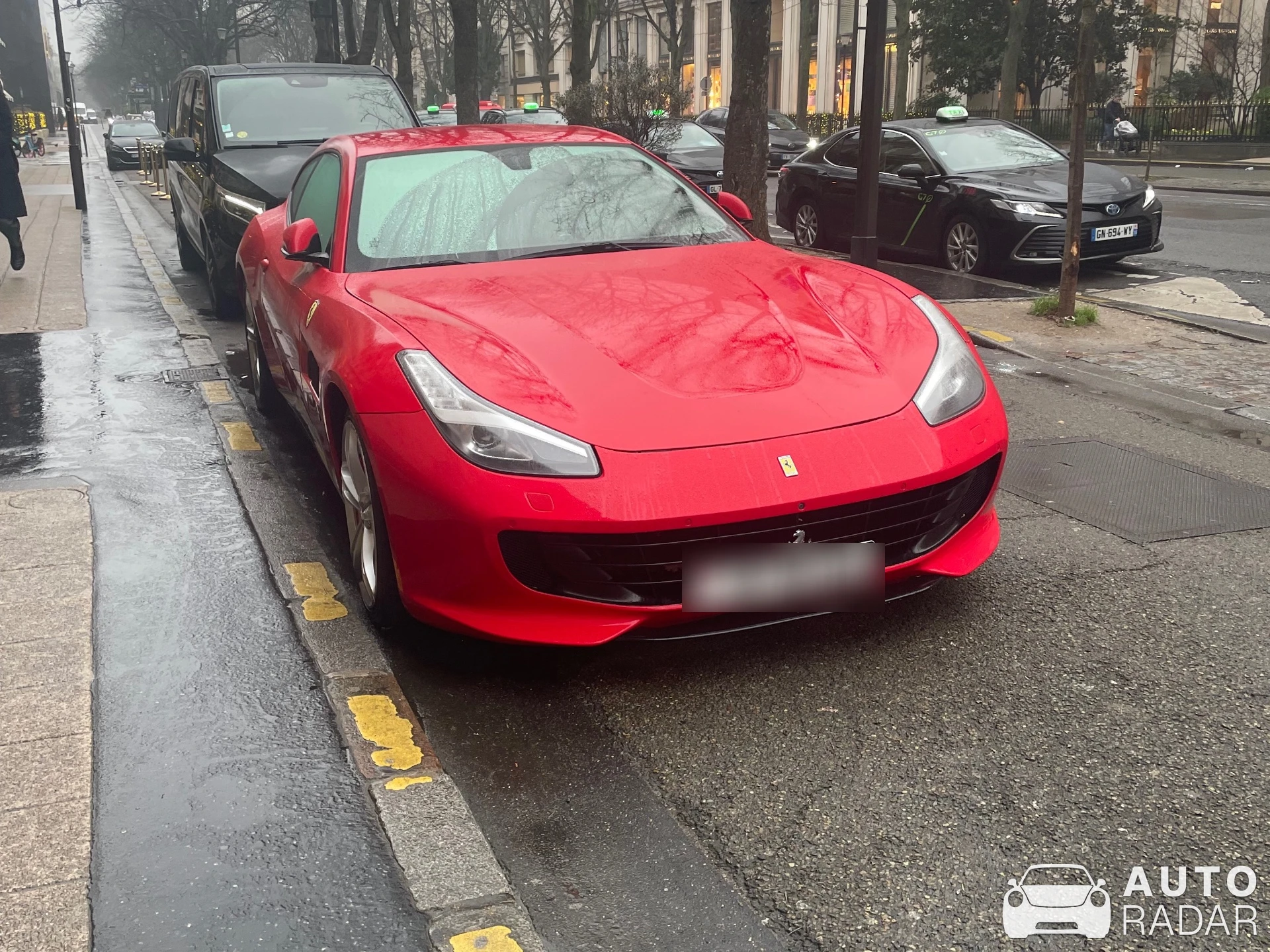 Ferrari GTC4Lusso spotted in Paris, France