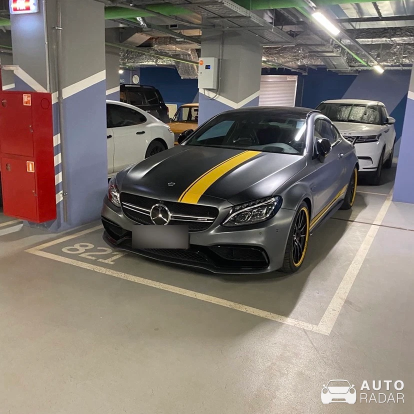 Mercedes-AMG C 63 Coupé C205 Edition 1 spotted in Москва