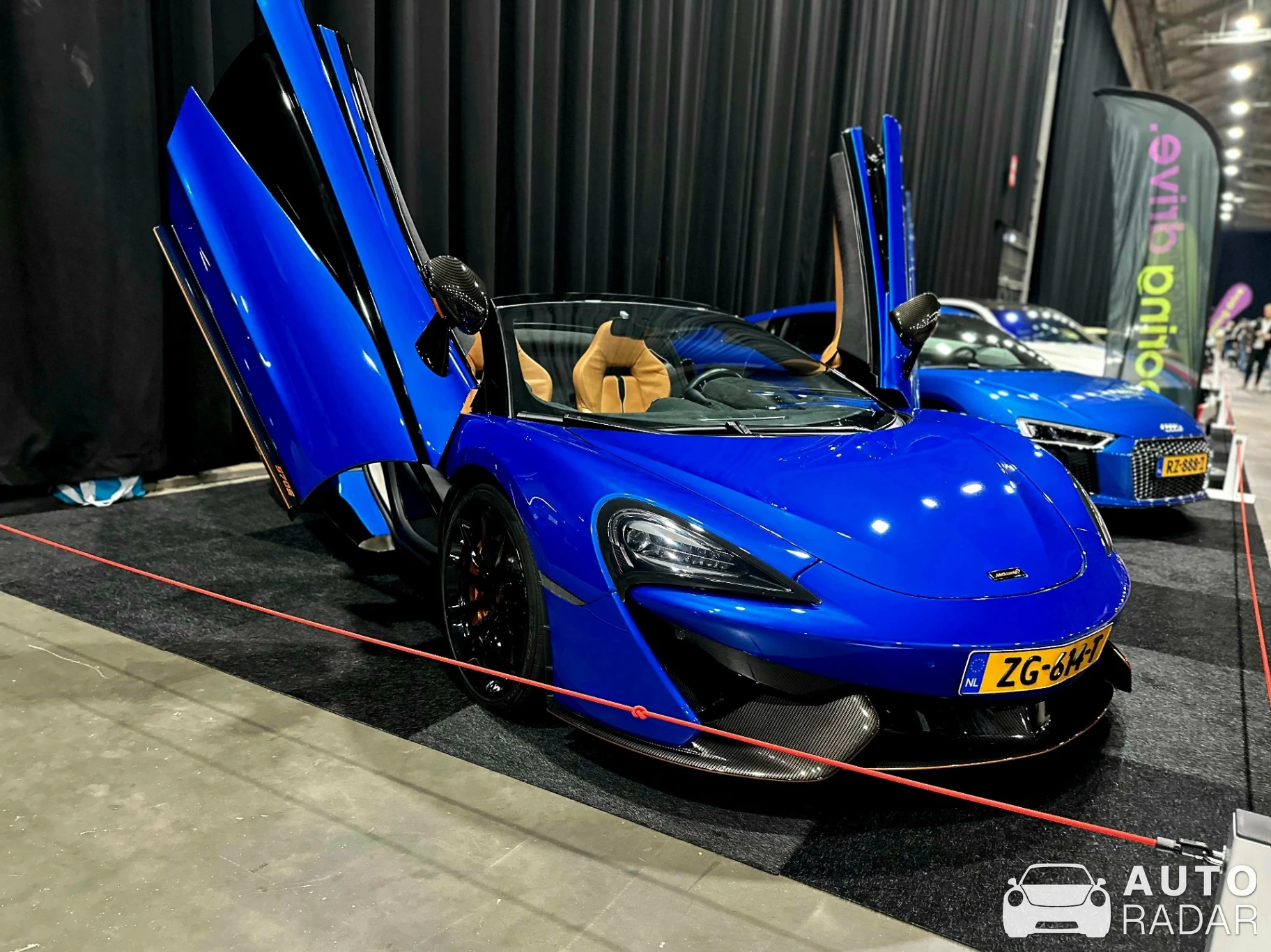 McLaren 570S Spider spotted in Rotterdam, Netherlands