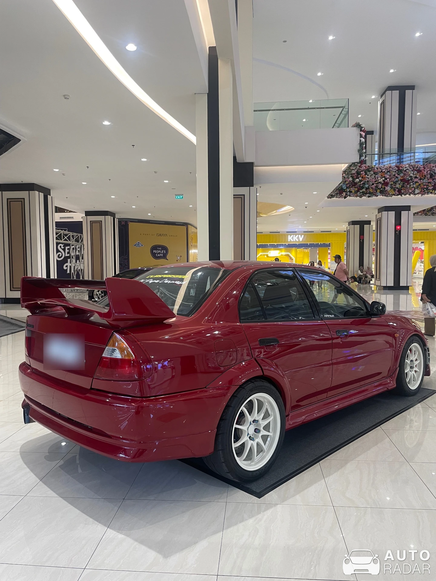 Mitsubishi Lancer Evolution IX spotted in Kota Makassar, Indonesia