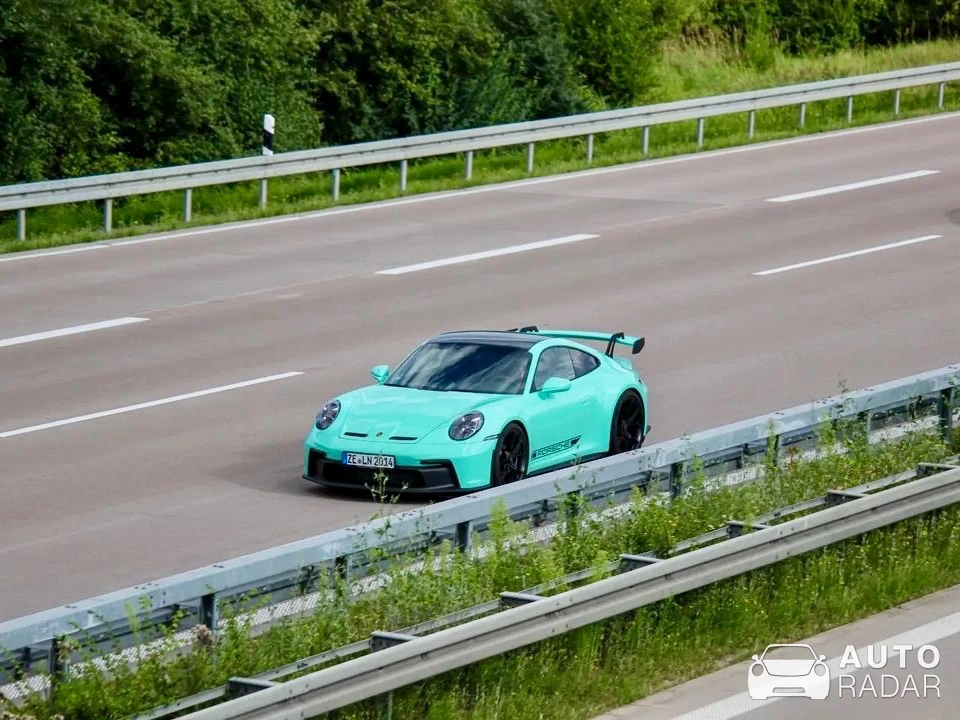 Porsche 992 GT3 MkI spotted in Stuttgart, Germany
