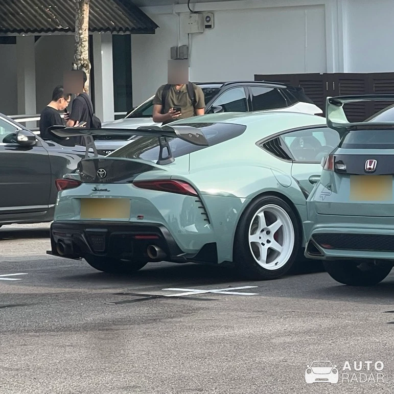 Toyota GR Supra A90 spotted in Singapore, Singapore