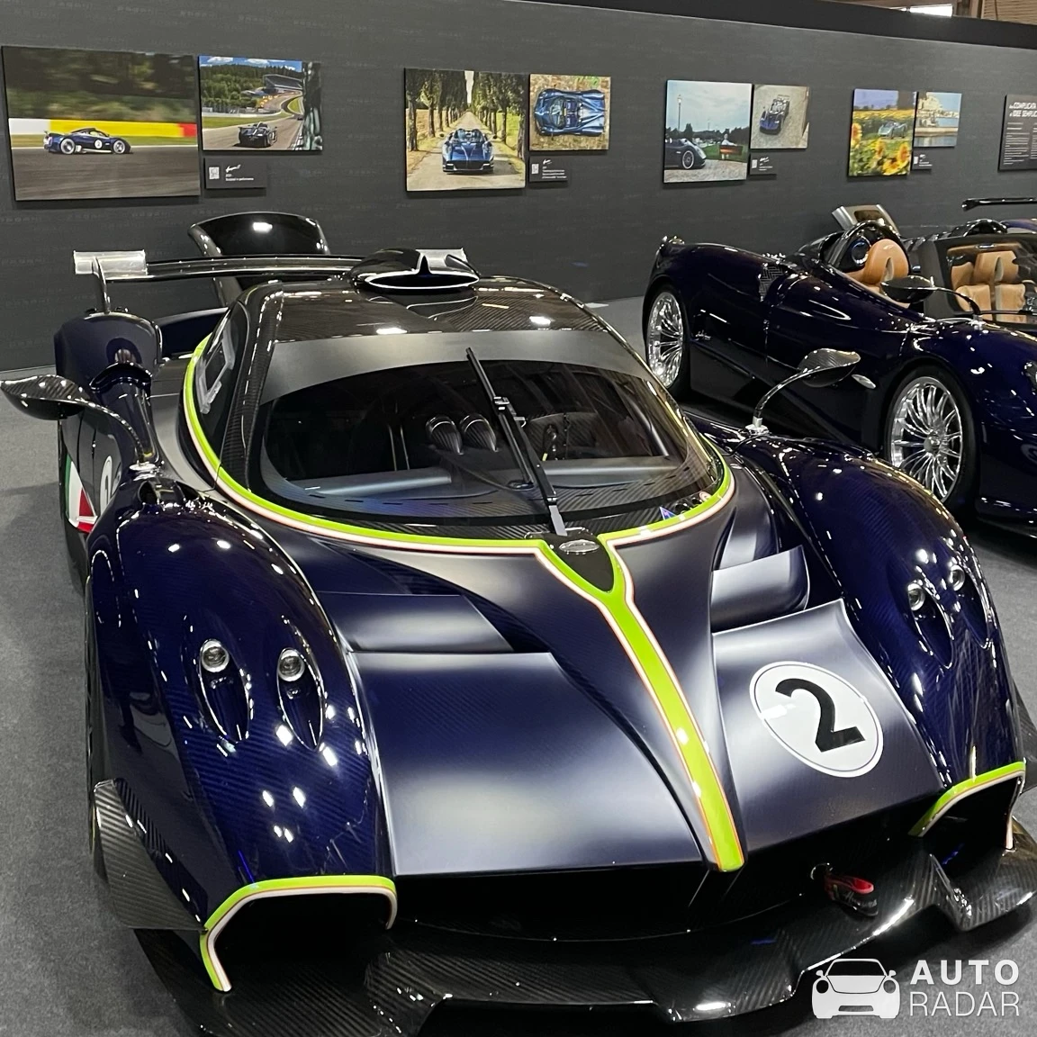 Pagani Huayra R spotted in Paris, France