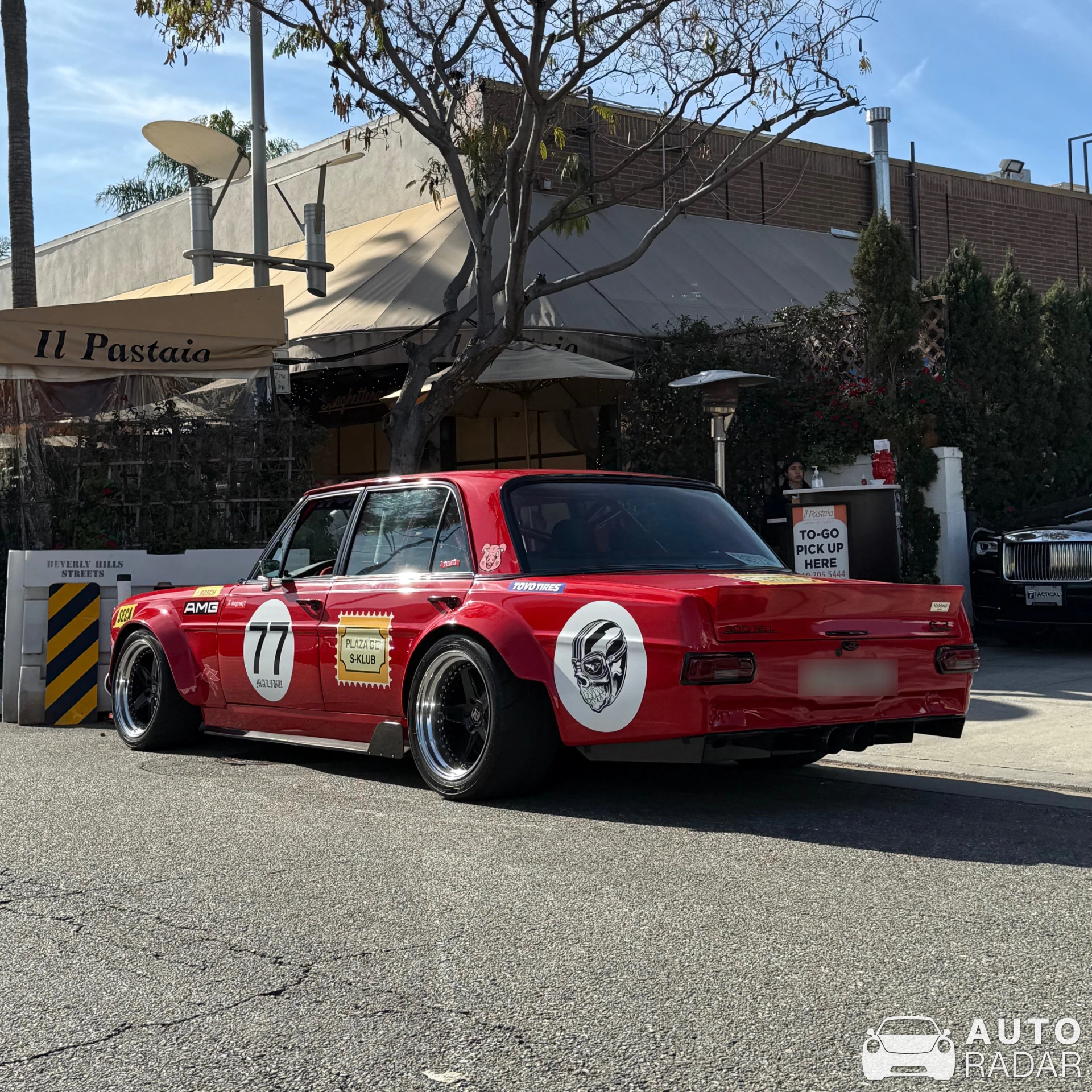Mercedes-Benz C 63 AMG W205 S-KLUB LA 300 SEL 6.3 spotted in Beverly Hills