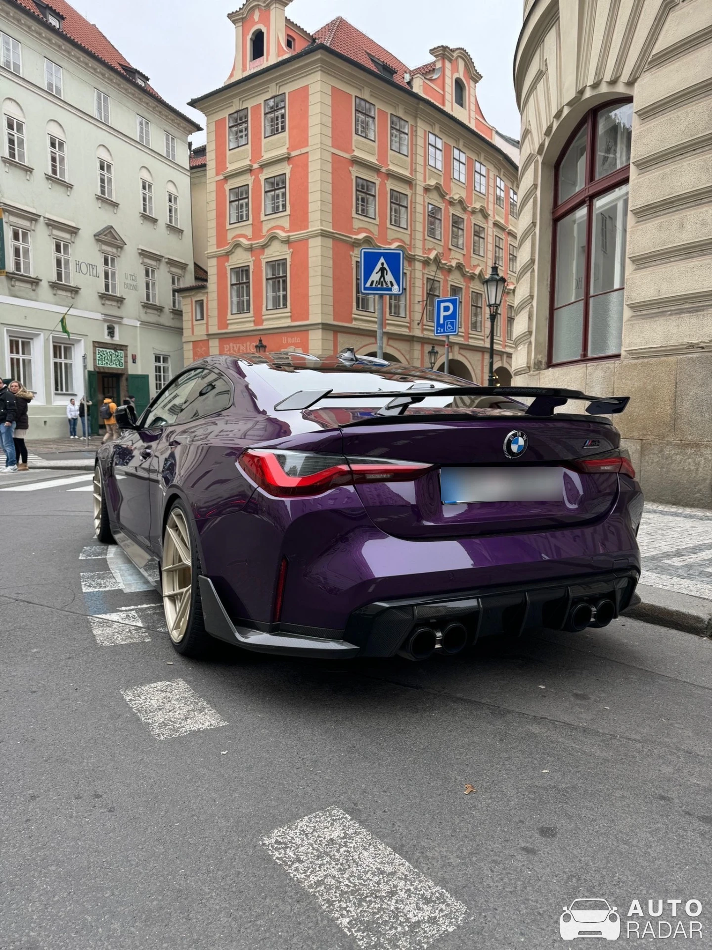 BMW M4 G82 Coupé Competition spotted in Praha 1, Czechia