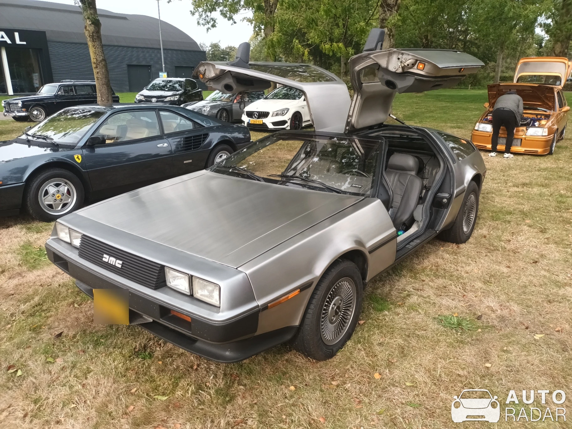 DeLorean DMC-12 spotted in Leek, Netherlands