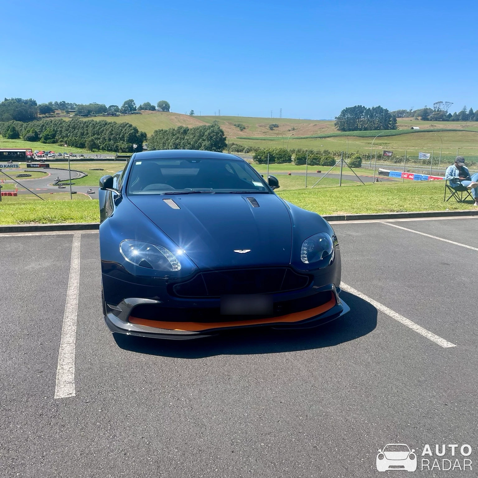 Aston Martin Vantage GT8 spotted