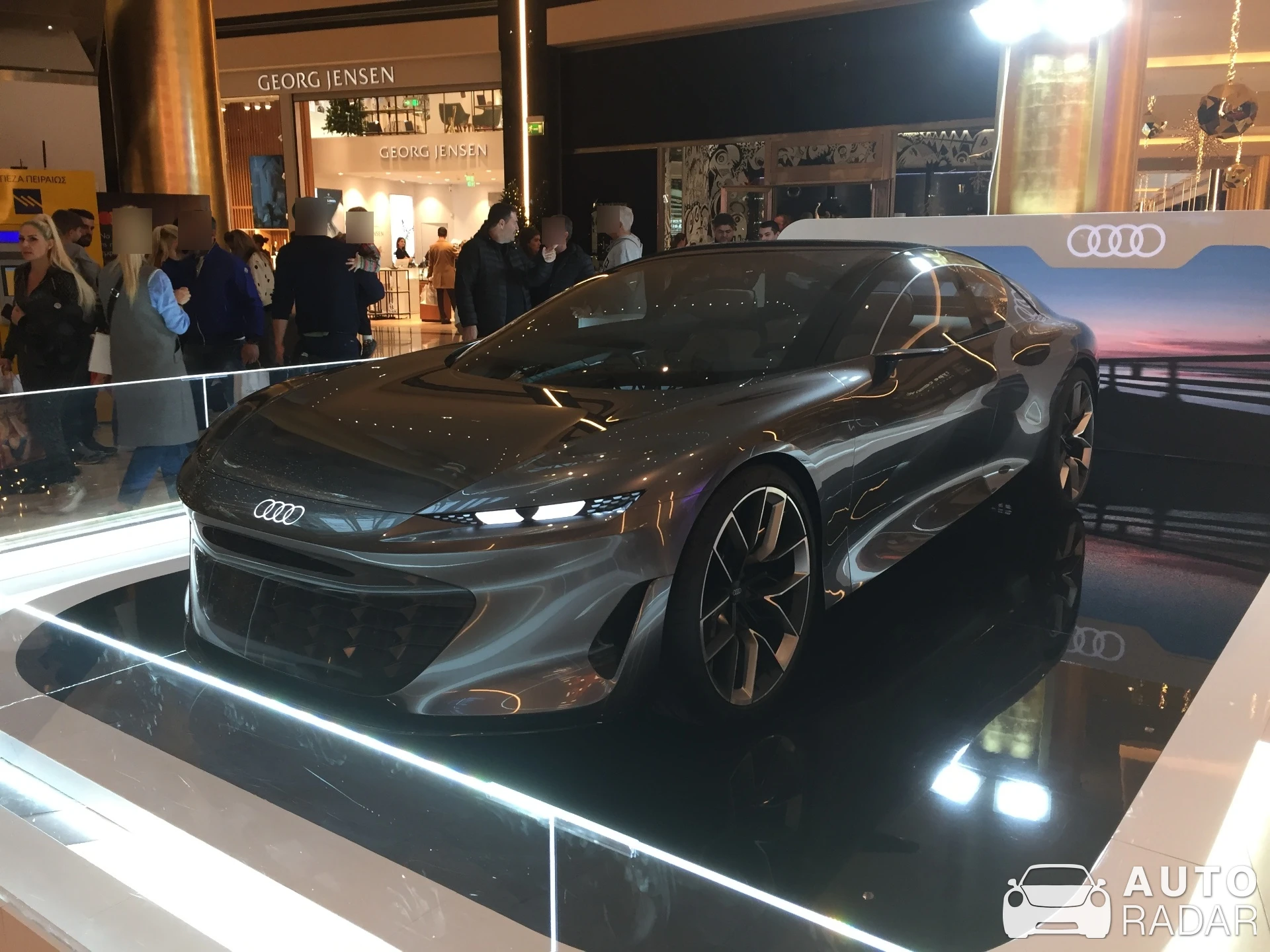 Audi Grandsphere spotted in Amarousio