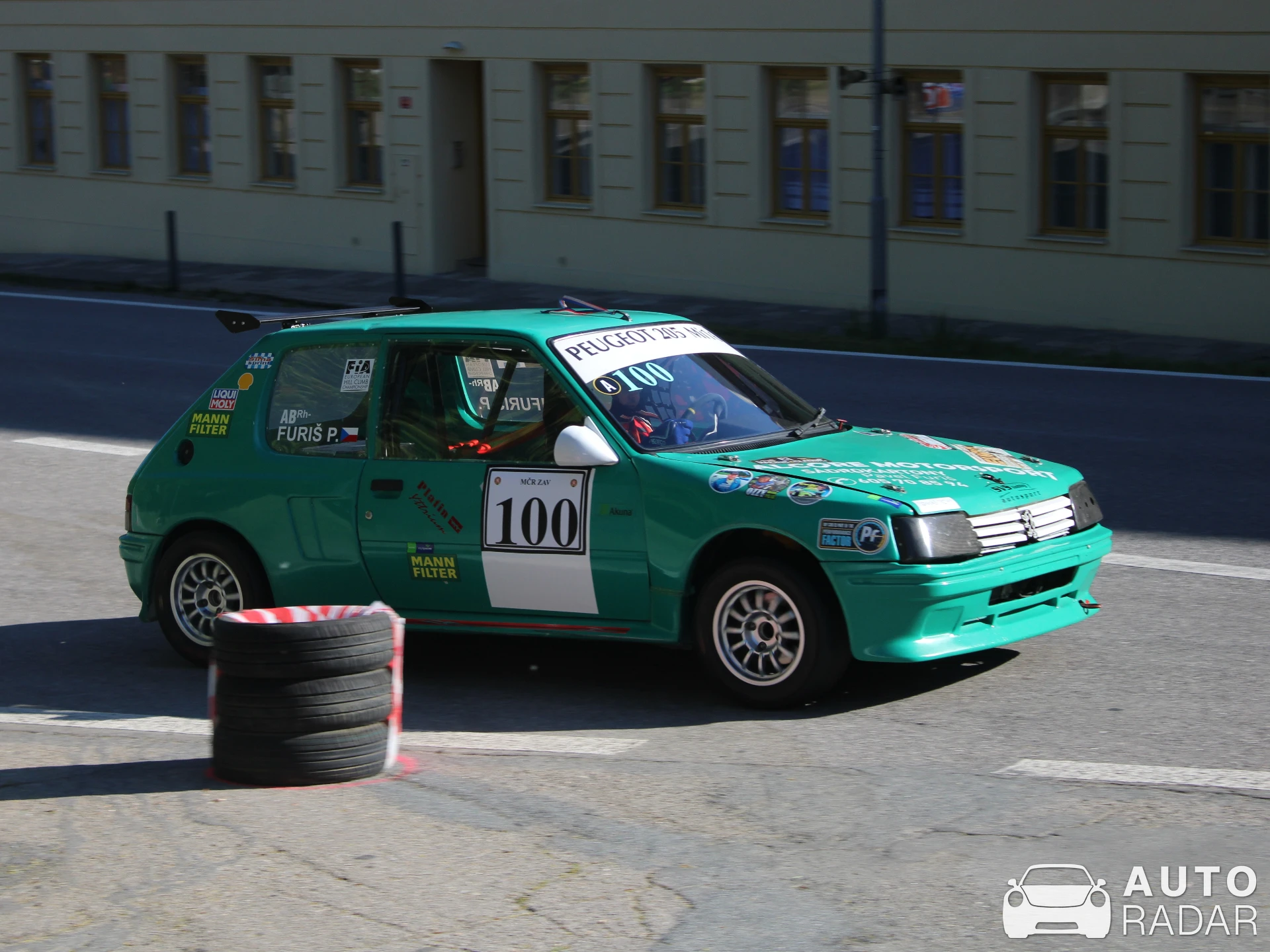 Peugeot 205 Turbo 16 spotted in Náměšť nad Oslavou, Czech Republic