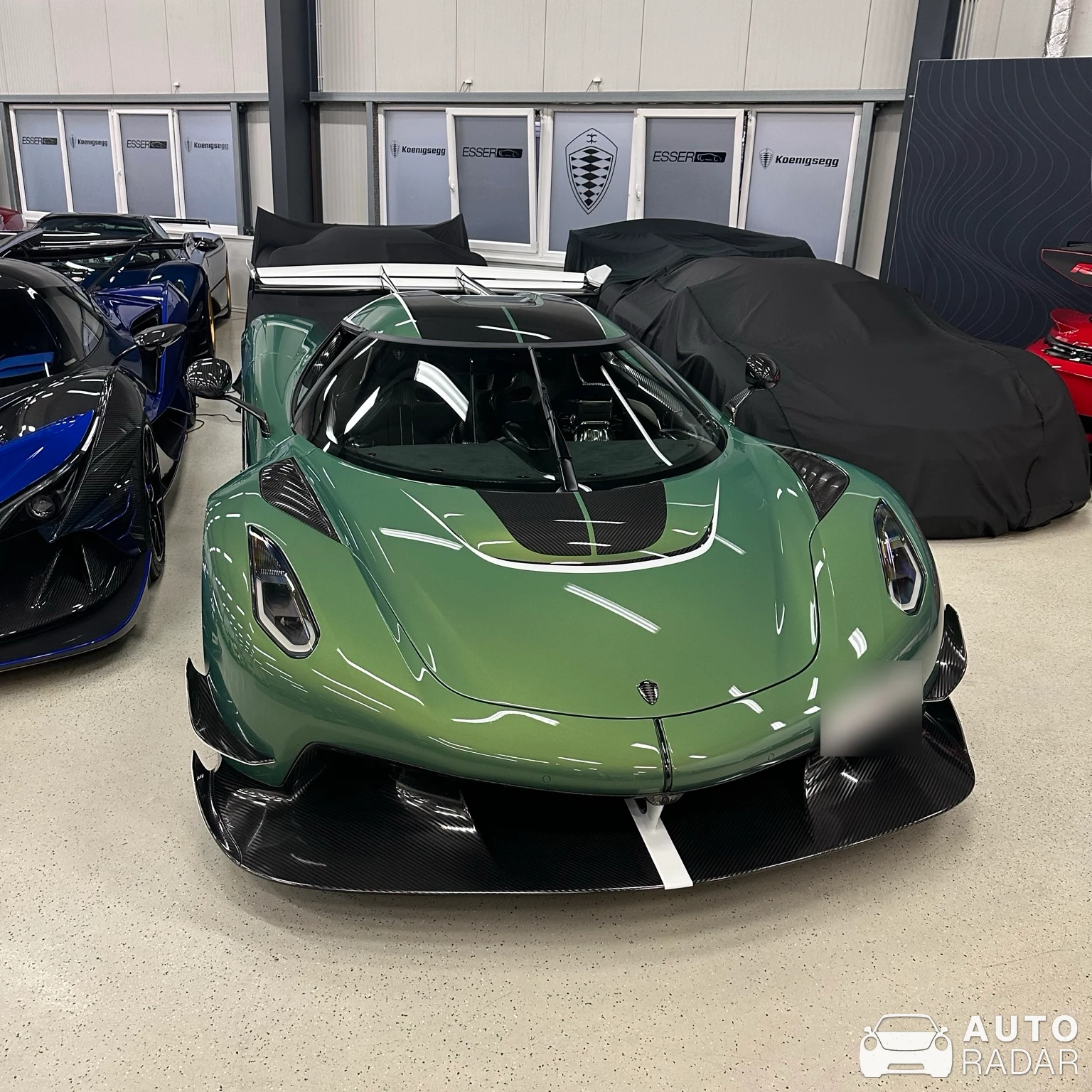 Koenigsegg Jesko Attack Plus spotted in Alsdorf