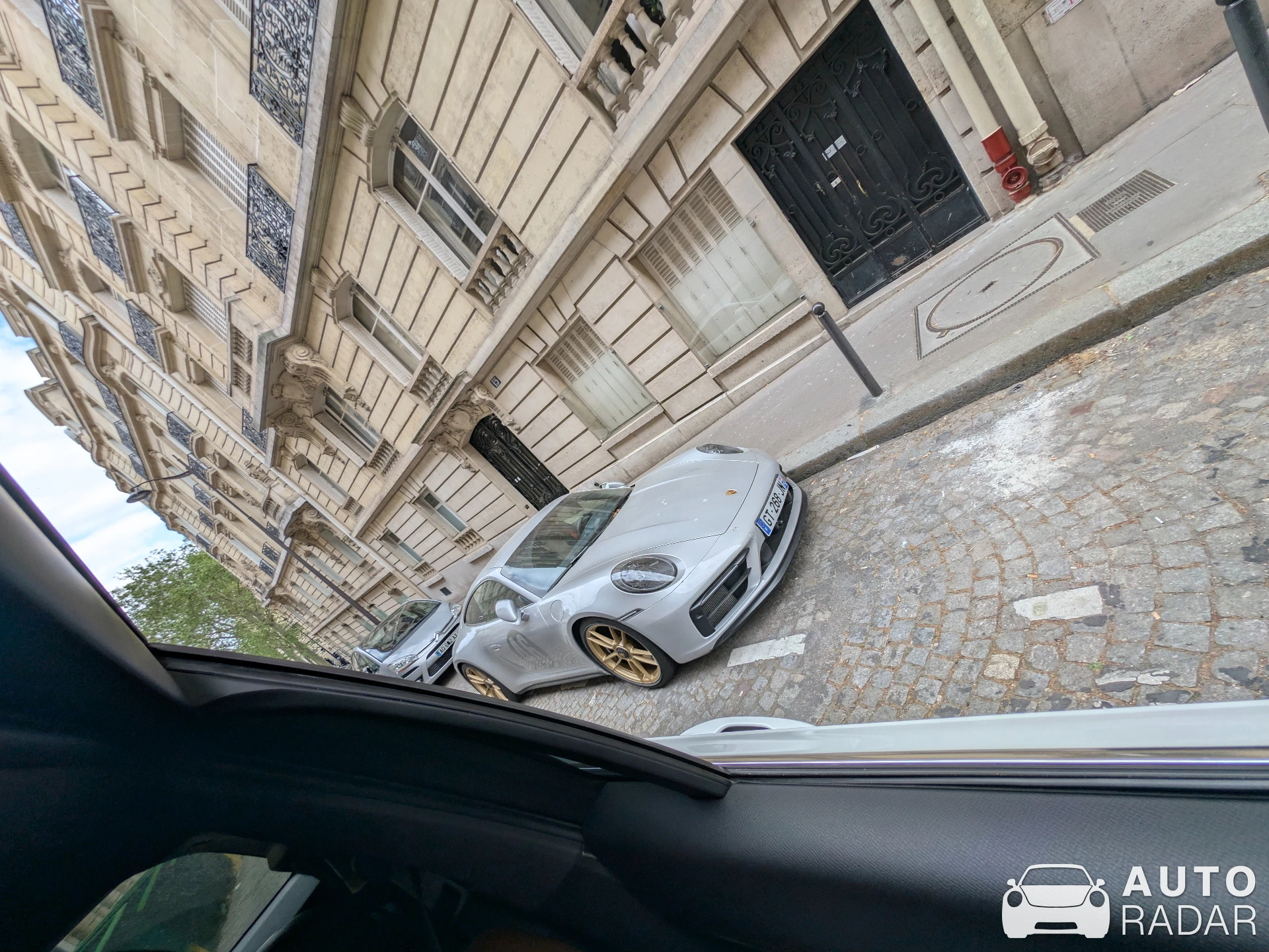 Porsche 992 Carrera GTS Le Mans Centenaire Edition spotted in Paris