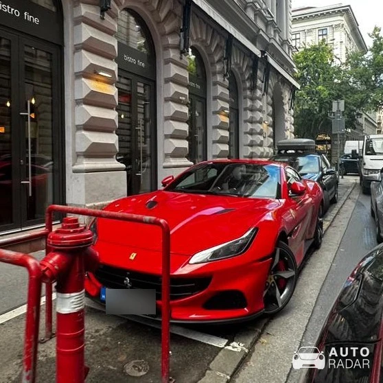 Ferrari Portofino spotted in Budapest, Hungary