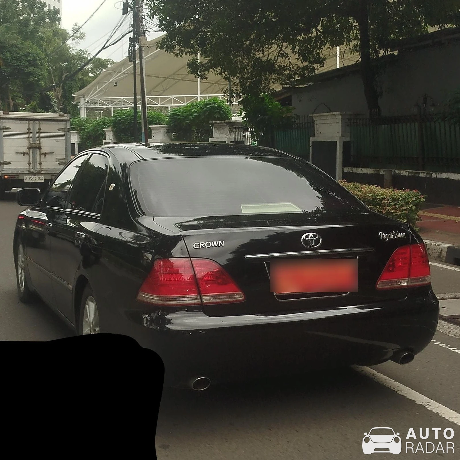 Toyota Crown Royal Saloon spotted in Jakarta
