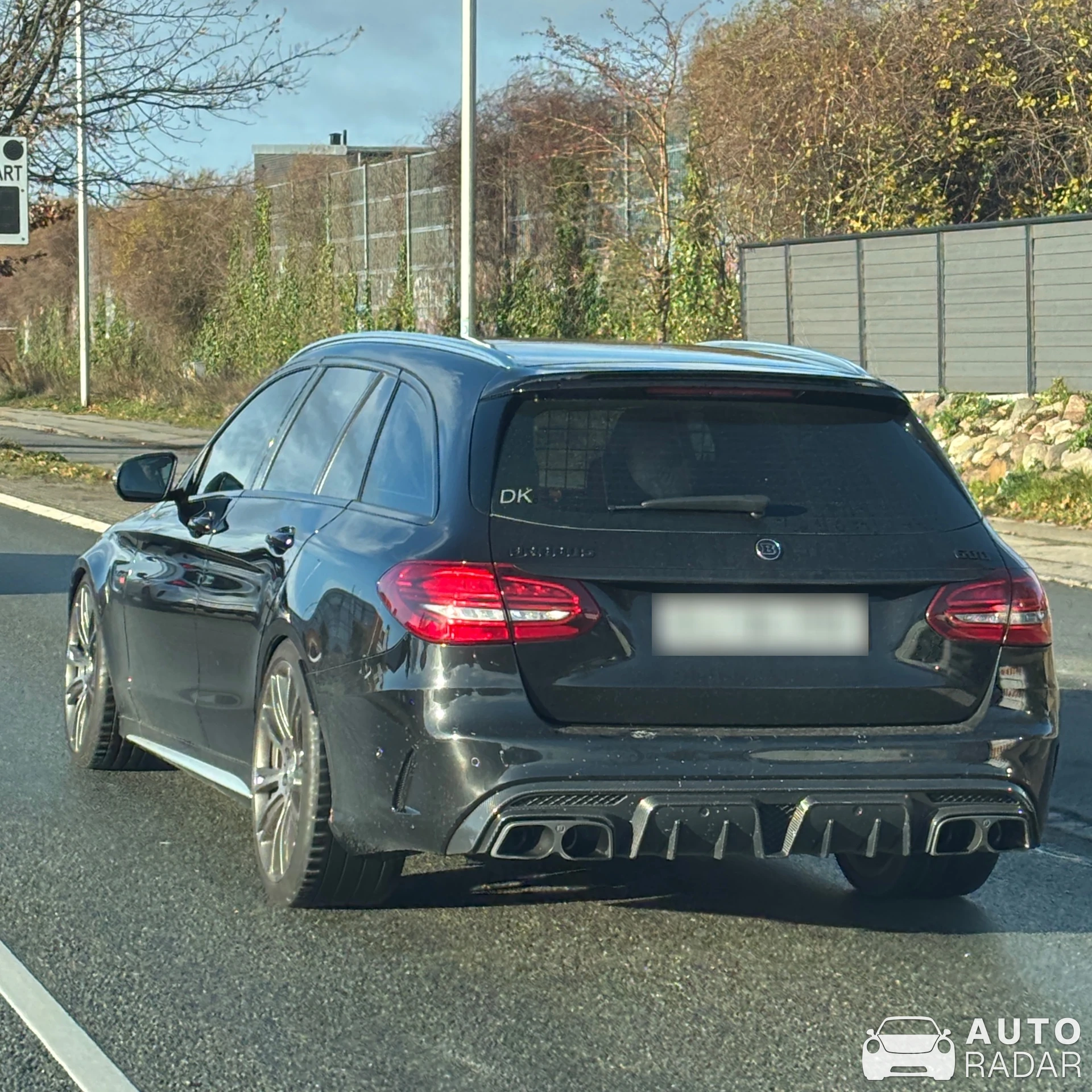 Mercedes-AMG Brabus C 63 S W205 spotted in Herlev, Denmark