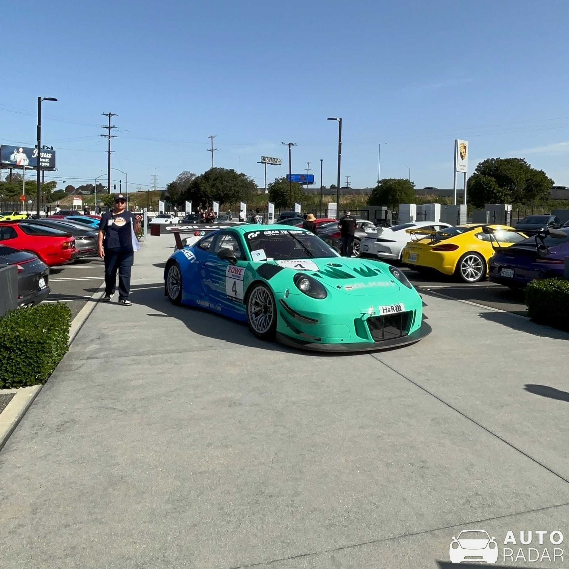 Porsche 991 GT3 Cup MkII spotted in Carson