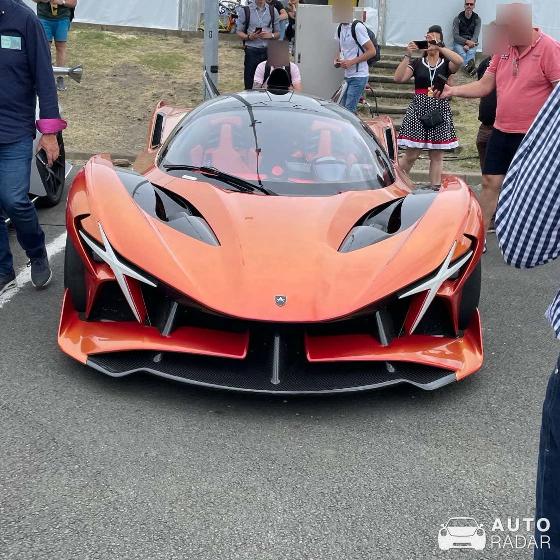 Apollo Automobili Project EVO spotted in Saint-Pavace