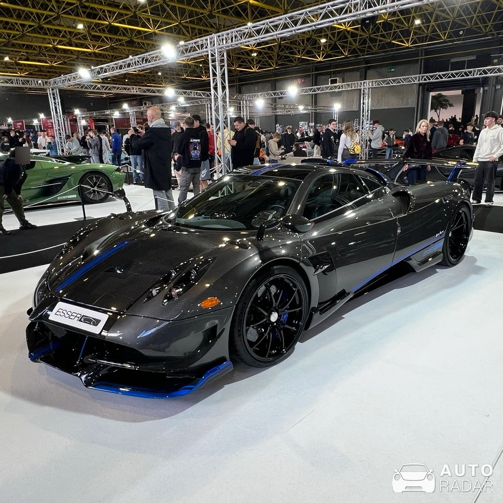 Pagani Huayra BC Tempesta spotted in Kortrijk